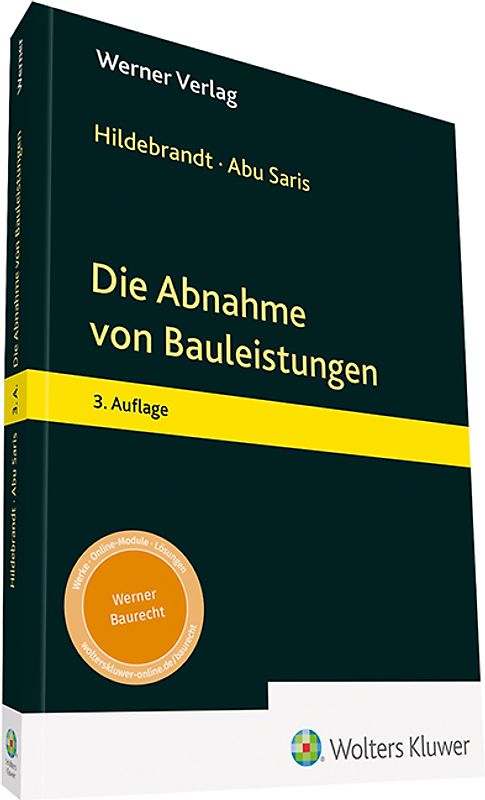 Die Abnahme von Bauleistungen