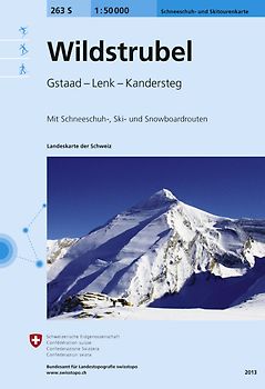 263S Wildstrubel Schneesportkarte