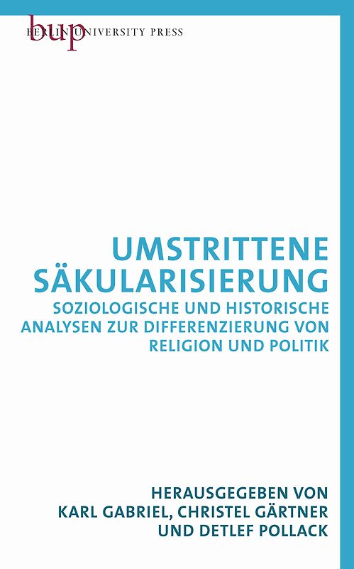 Umstrittene Säkularisierung