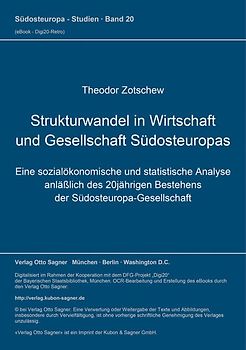 Strukturwandel in Wirtschaft und Gesellschaft Südosteuropas