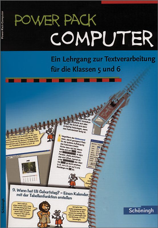 Power Pack Computer. Ein Lehrgang zur Textverarbeitung für die Klassen 5 und 6