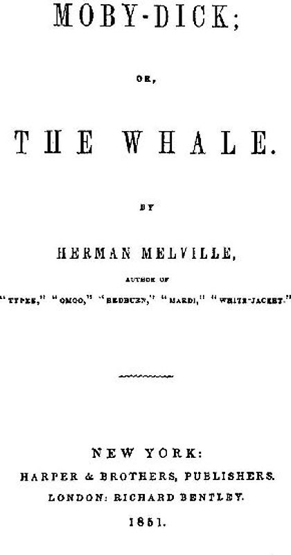 Moby-Dick, or, The Whale