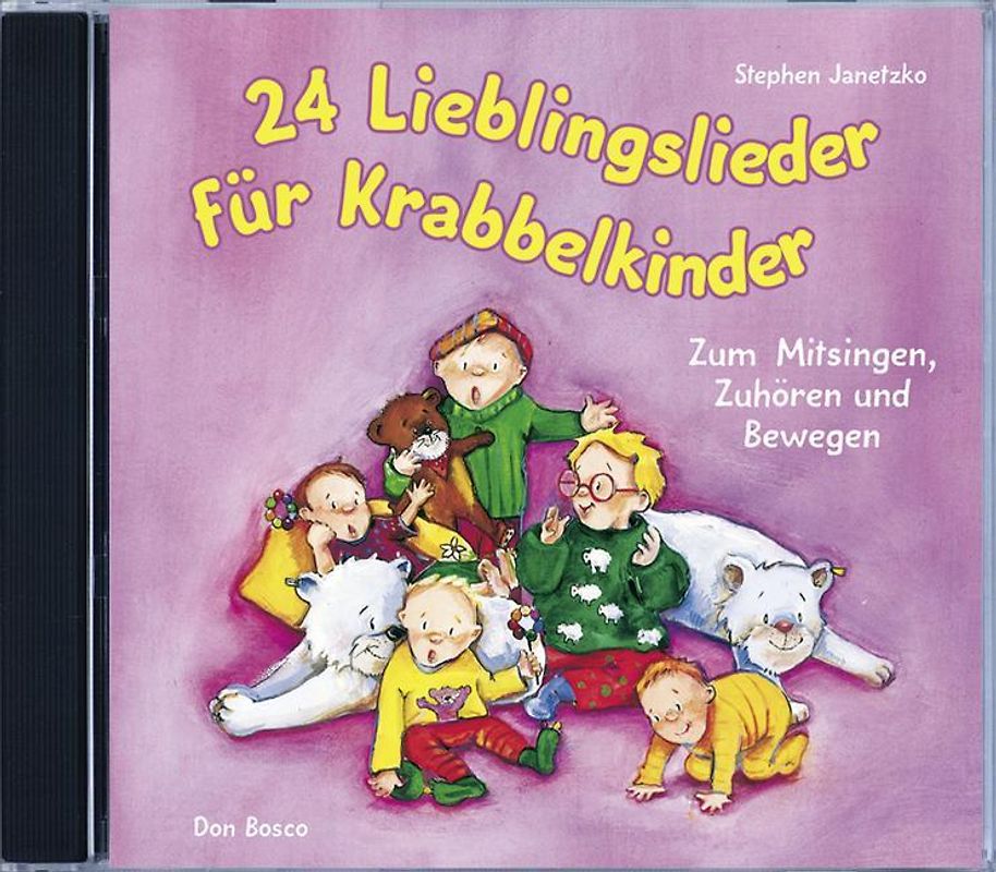 24 Lieblingslieder für Krabbelkinder, Audio-CD
