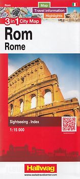 Hallwag Stadtplan Rom