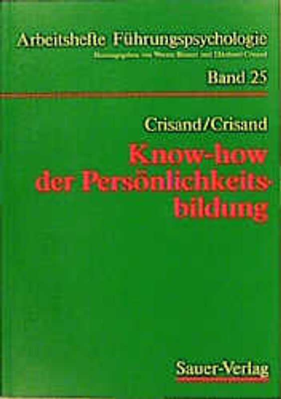 Know-how der Persönlichkeitsbildung