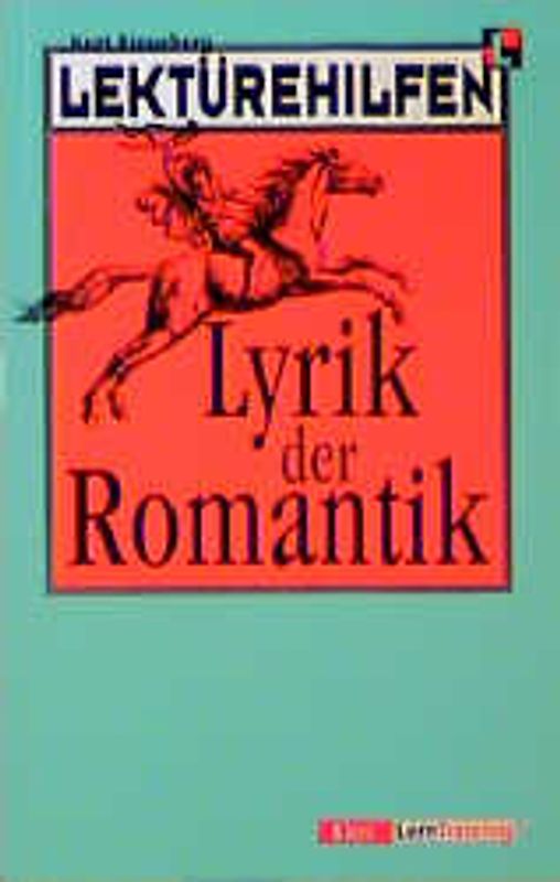 Lektürehilfen Lyrik der Romantik