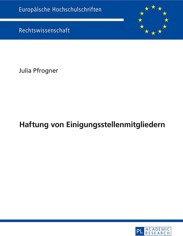 Haftung von Einigungsstellenmitgliedern