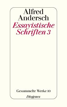 Essayistische Schriften 3