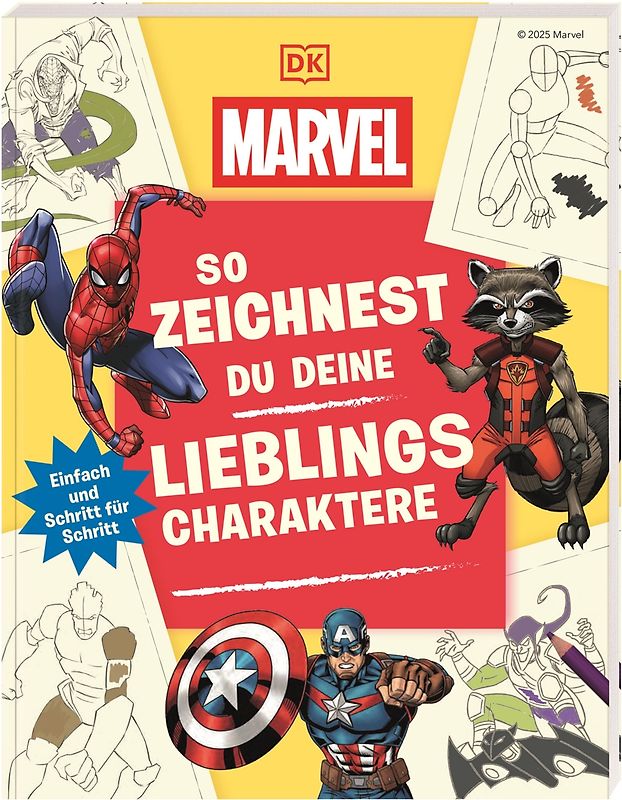 Marvel. So zeichnest du deine Lieblingscharaktere