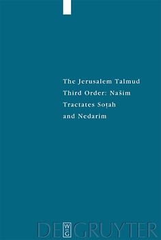 The Jerusalem Talmud. Third Order: Našim / ee