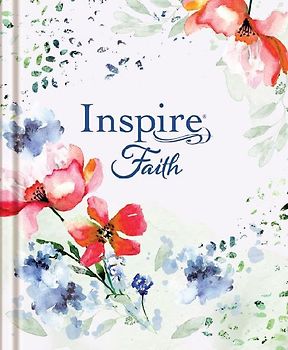 Inspire Faith Bible Large Print Nlt, Filament Enabled (Hardcover, Wildflower Meadow)