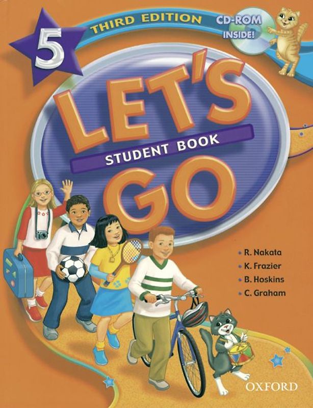 Let's Go. Third Edition / Level 5 - Student's Book mit CD-ROM (Fun Video Dialoges, Songs, Games)