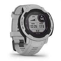Garmin Instinct 2 45 mm grijs met een grijs siliconen polsband - refurbished