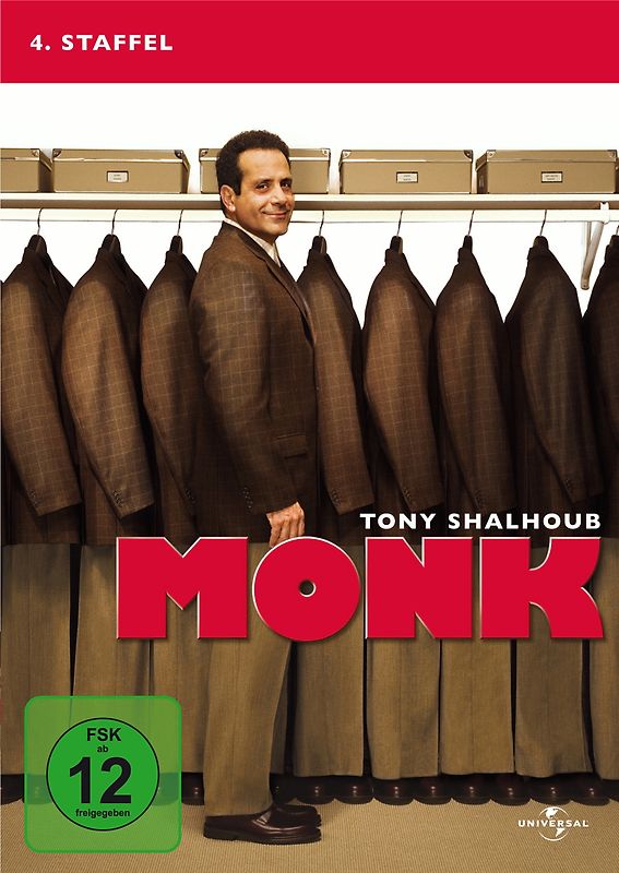 Monk - 4. Staffel [4 DVDs] DVD