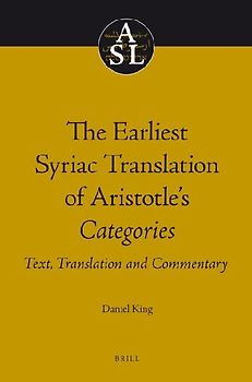 The Earliest Syriac Translation of Aristotle's Categories