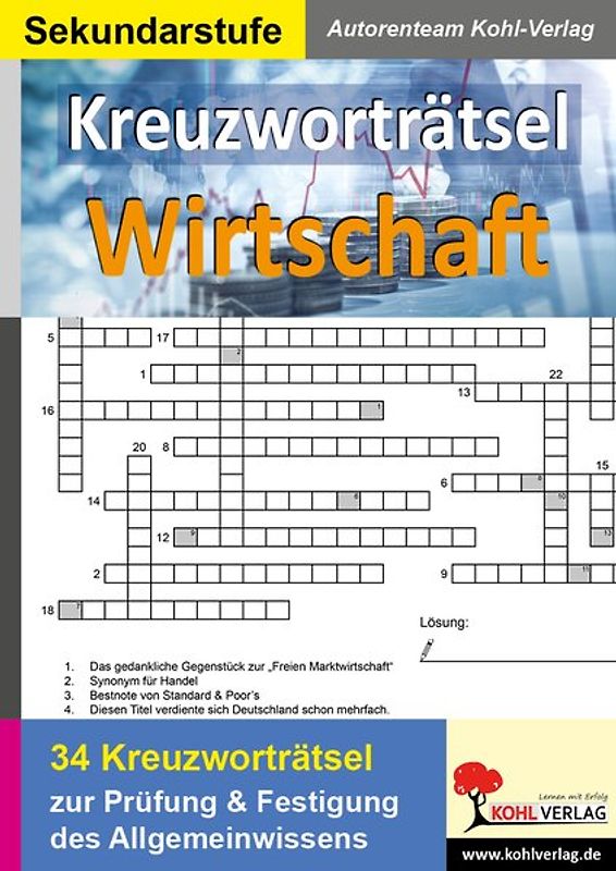 Kreuzworträtsel Wirtschaft
