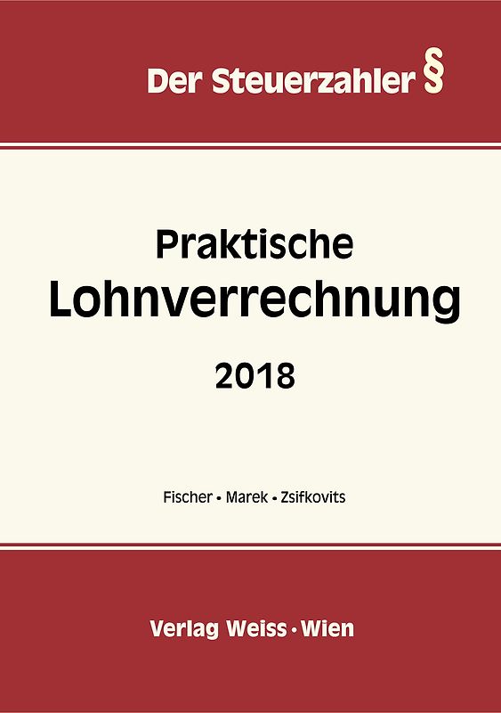 Praktische Lohnverrechnung 2018
