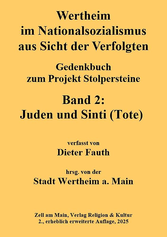 Wertheim im Nationalsozialismus aus Sicht der Verfolgten
