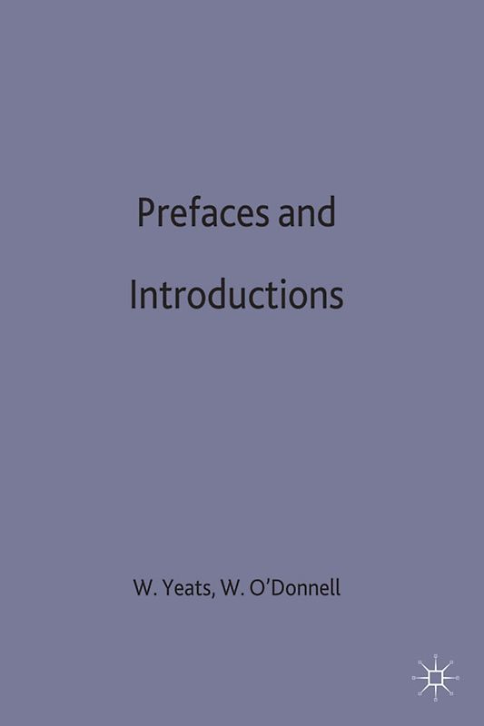 Prefaces and Introductions