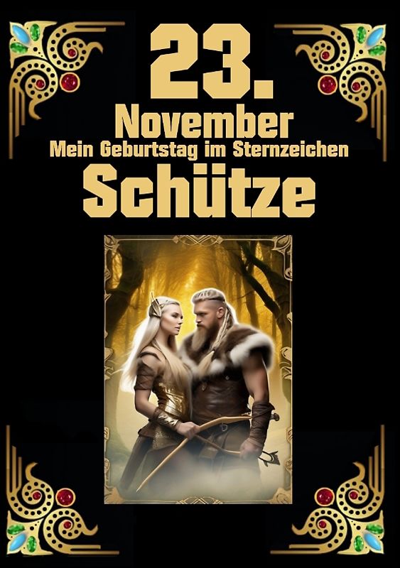 23. November, mein Geburtstag