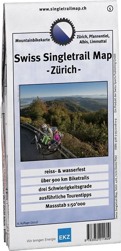 Singletrail Map 005 Zürich