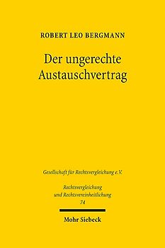 Der ungerechte Austauschvertrag