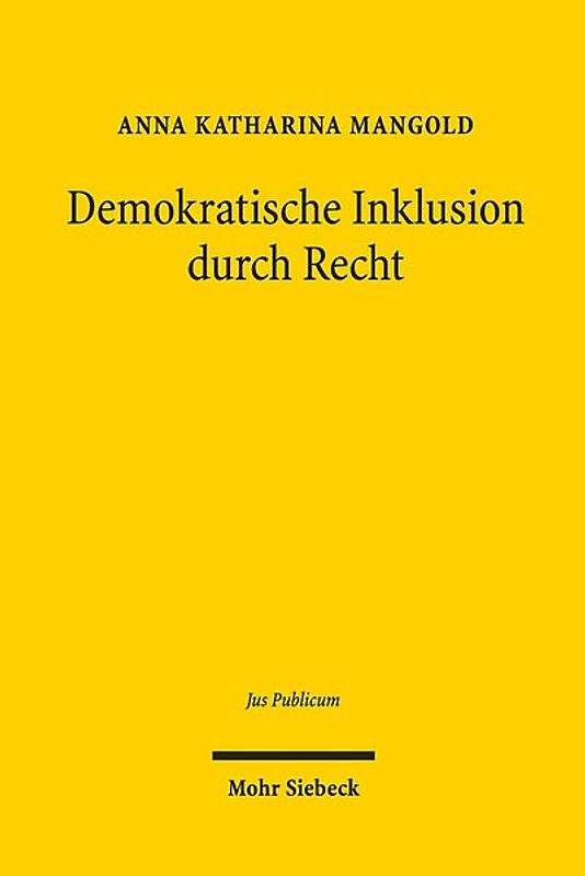 Demokratische Inklusion durch Recht