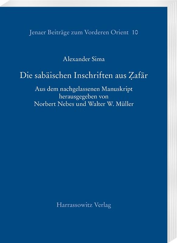 Die sabäischen Inschriften aus Ẓafār