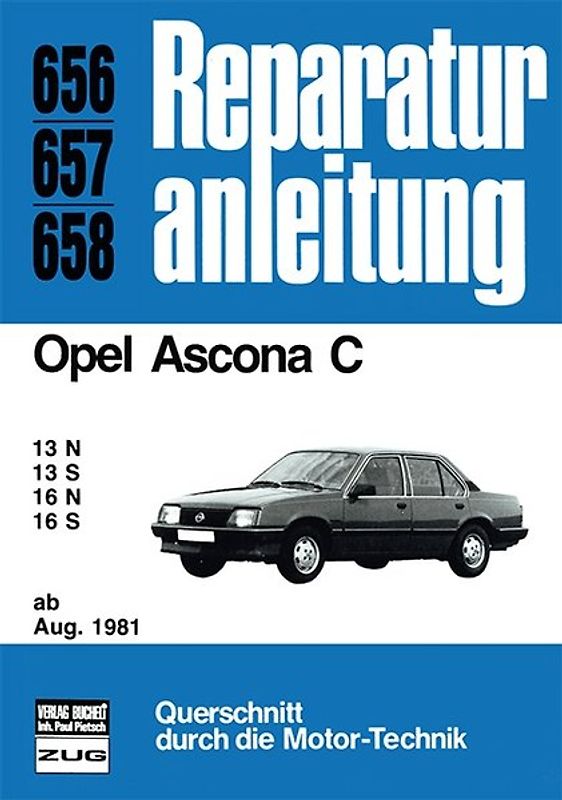 Opel Ascona C ab August 1981