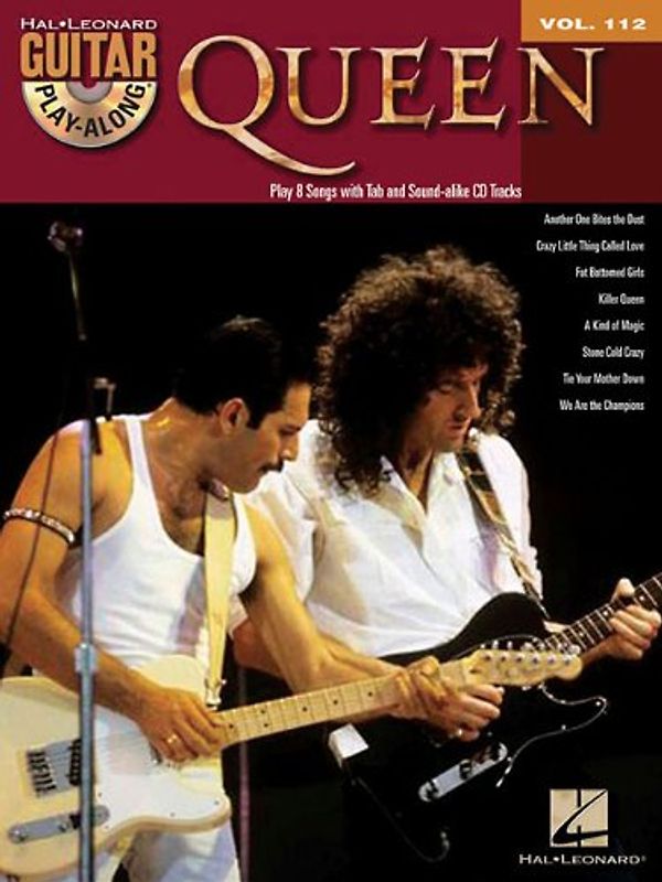 Guitar Play Along Volume 112 Queen Gtr BK/CD (Hal Leonard Guitar Play-Along) - Various