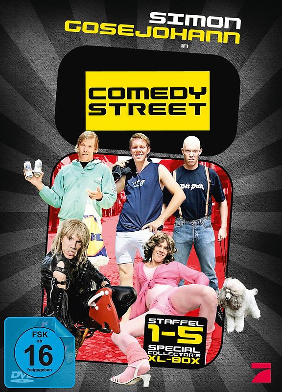 Comedy Street - Staffel 1-5 (6, Discs, XL Collector's Box) DVD