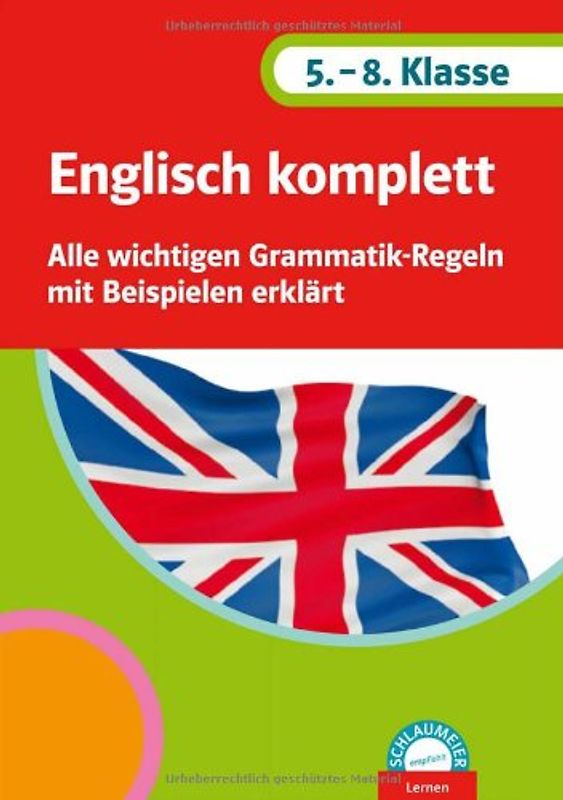 Schlaumeier empfiehlt: Englisch komplett 5.-8. Schuljahr