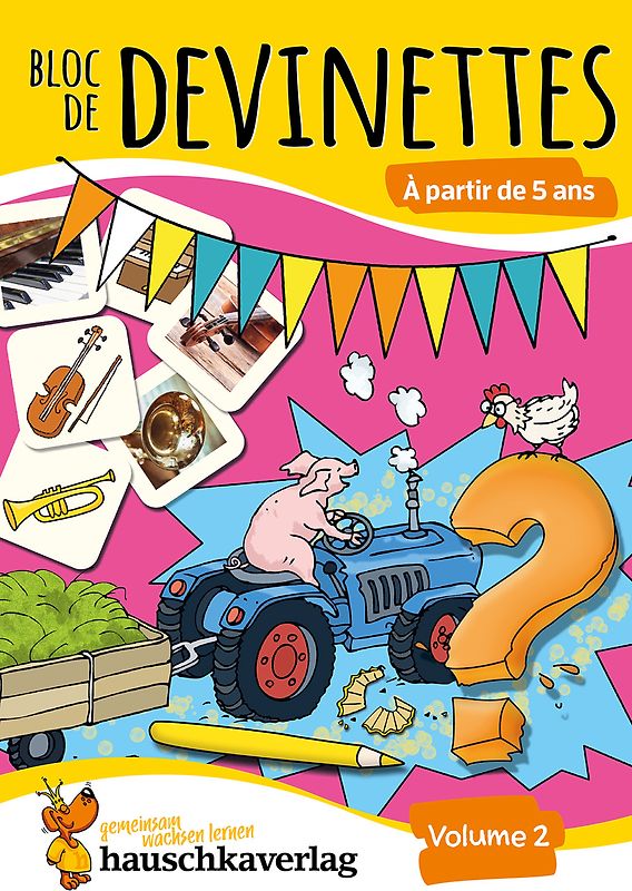 Bloc de casse-têtes et livre activite 5 ans - Tome 2 : Des énigmes colorées pour la maternelle - cahier activite 5 ans labyrinthe, sudoku, etc pour stimuler la concentration et la pensée logique