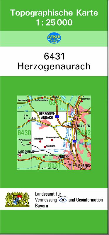 TK25 6431 Herzogenaurach