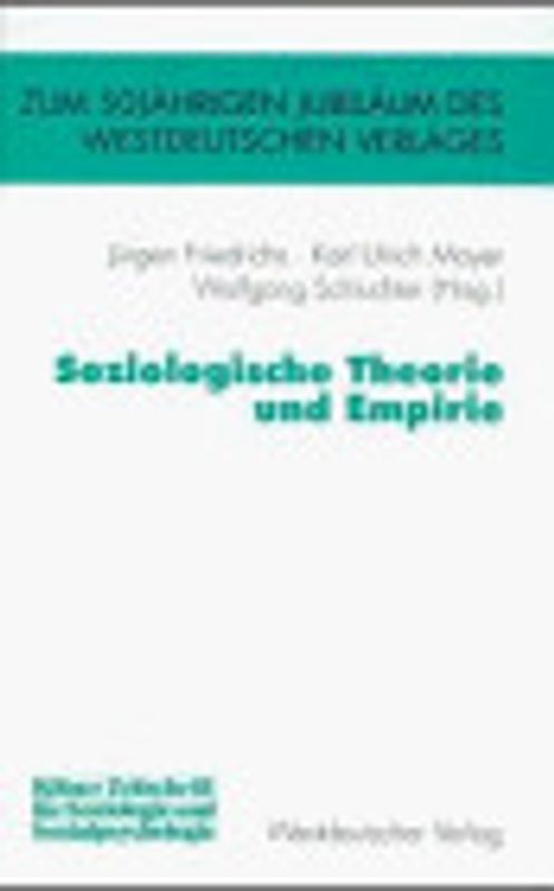 Soziologische Theorie und Empirie