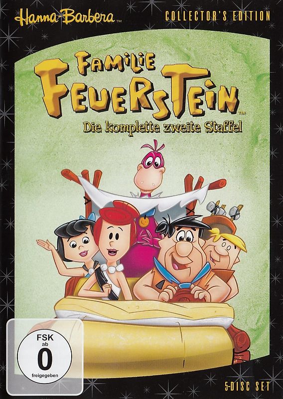 Familie Feuerstein: Die komplette zweite Staffel [5 DVDs, Collector's Edition] DVD
