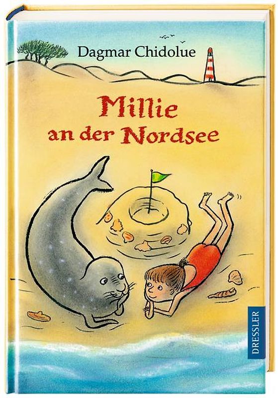Millie an der Nordsee