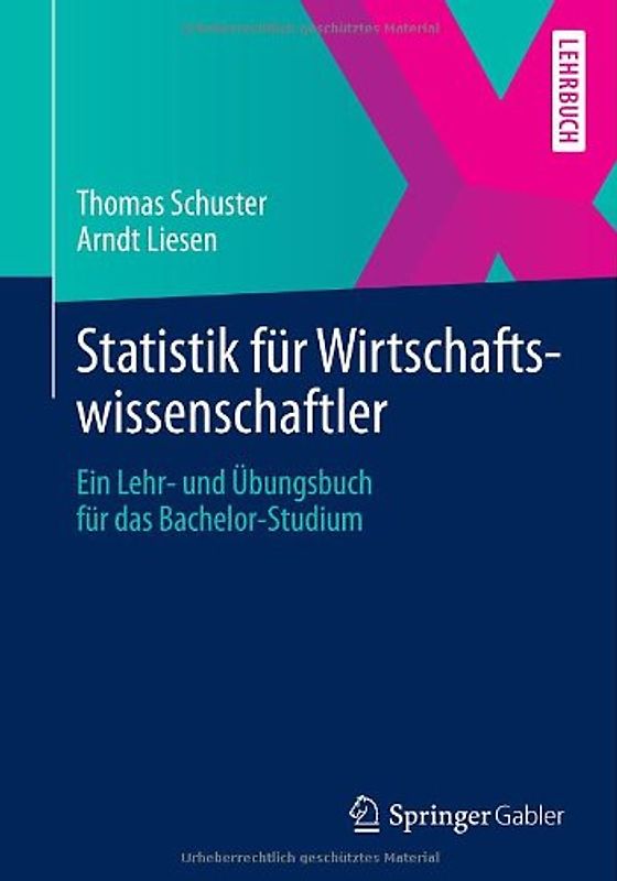 Statistik für Wirtschaftswissenschaftler