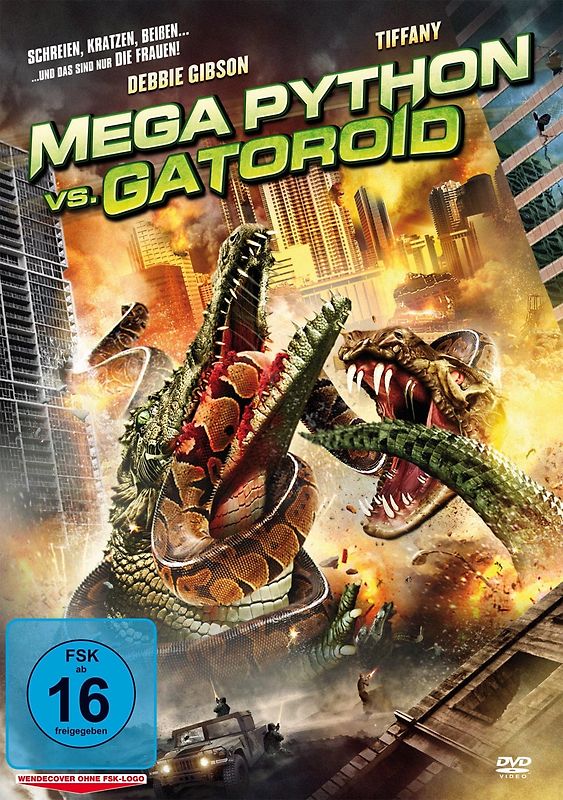 Mega Python Vs. Gatoroid DVD