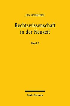 Rechtswissenschaft in der Neuzeit
