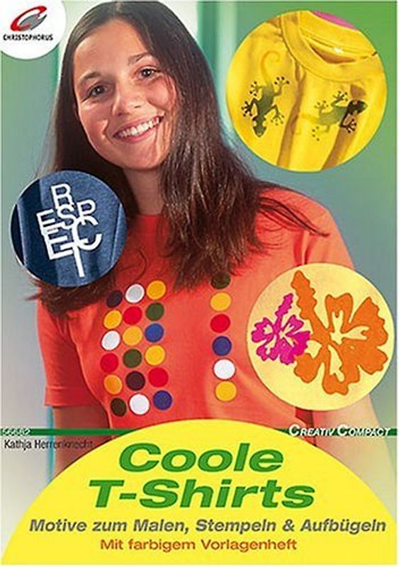 Coole T-Shirts. Motive zum Malen, Stempeln & Aufbügeln