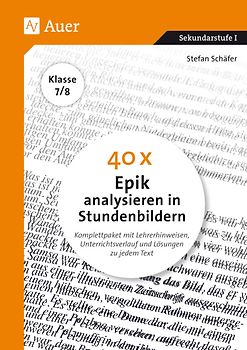 40 x Epik analysieren in Stundenbildern 7-8