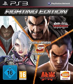 Fighting Edition: Tekken 6 / Tekken Tag Tournament 2 / Soul Calibur V [UK Import] PlayStation 3