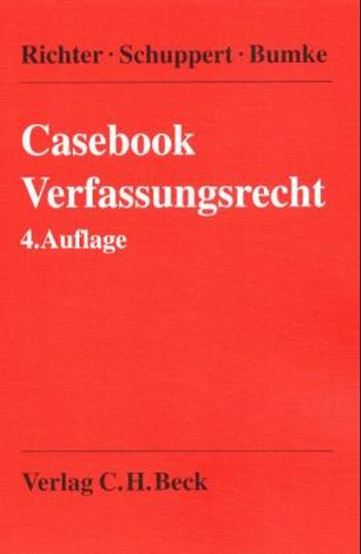 Casebook Verfassungsrecht