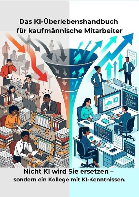 Das KI-Überlebenshandbuch für kaufmännische Mitarbeiter