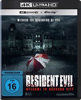 Resident Evil: Welcome To Raccoon City 4K Ultra HD Blu-ray