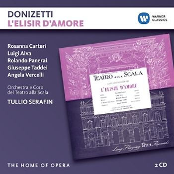 Carteri/Alva/Panerai/Serafin/OTSM - Liebestrank (L'elisir d'amore) [2 CDs]