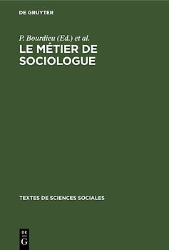 Le métier de sociologue