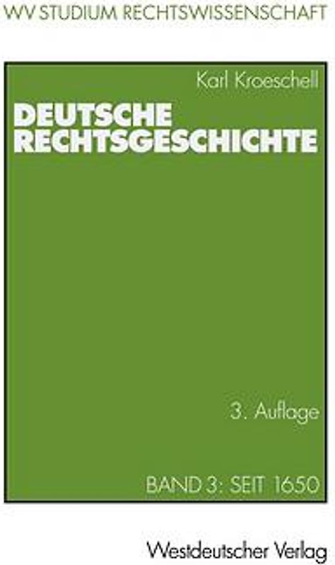 Deutsche Rechtsgeschichte