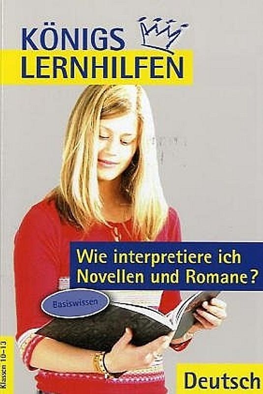 Wie interpretiere ich Novellen und Romane?